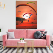 パラグライダー キャンバスプリント (インサイチュ (リビング))