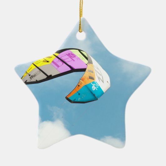 パラグライダー セラミックオーナメント (正面)