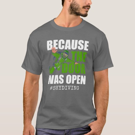 パラグライダー パラセーリング 飛行機 航空スポーツ レトロ Tシャツ (正面)