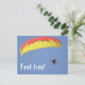 パラグライダー ポストカード (スタンド正面)