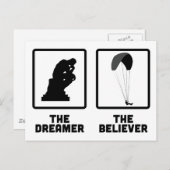 パラグライダー ポストカード (正面/裏面)