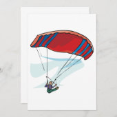 パラグライダー 招待状 (正面/裏面)
