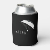 パラグライディングパラシュート急上昇の進化 缶クーラー (缶正面)