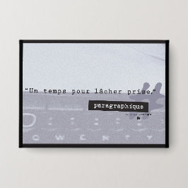 パラグラフのピン 缶バッジ