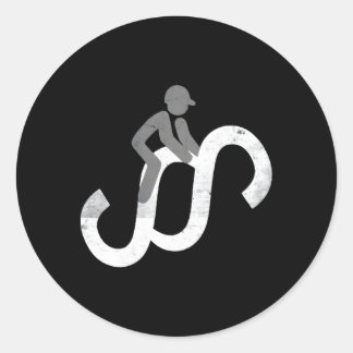 パラグラフのライダーペダンステッカー弁護士 ラウンドシール