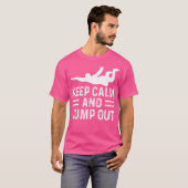 パラグ保ラのスカイダイバースカイディビジョン Tシャツ (正面フル)