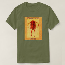 パラケラウルス 化石 三葉虫 Tシャツ