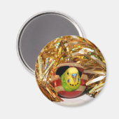 パラケートクリスマス マグネット (正面/裏面)