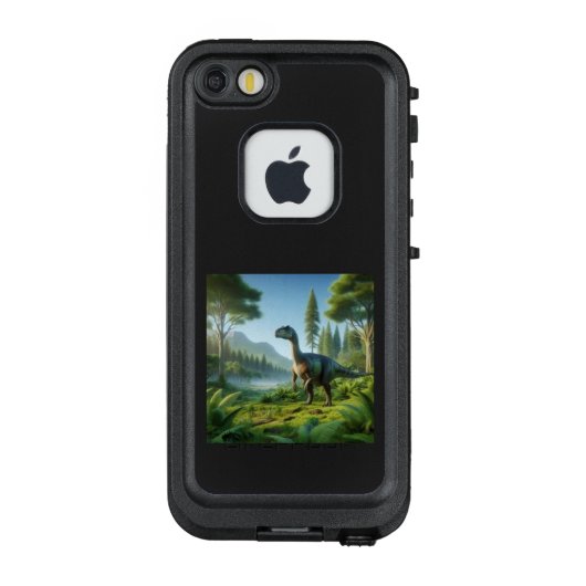 パラサウロロフスの詩 LifeProof iPhoneケース (裏面)
