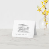 パラシオ市営，リマ，ペルー カード (黄色い花)