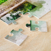 パラシオ·デル·パルタル、アランブラ、グラナダ、スペイン。 ジグソーパズル (側面)