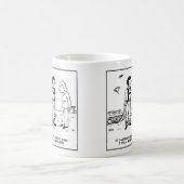 パラシュートのズボンの秋ダウン。スカイダイバー コーヒーマグカップ (中央)