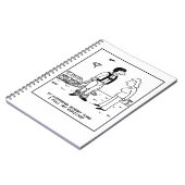 パラシュートのズボン秋ダウン –  ノートブック (左側)