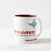 パラシュートの連隊のマグ ツートーンマグカップ (正面右)