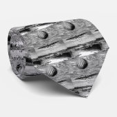 パラシュートを持つヴィンテージの気球のBalloonist ネクタイ (ロール)