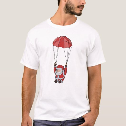 パラシュートサンタ Tシャツ (正面)
