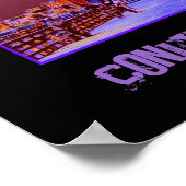 パラシュートジャンプサイケデリックポスター ポスター (角)