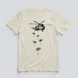 パラシュートユニット トライブレンドTシャツ