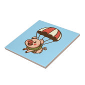 パラシュート豚 タイル (側面)