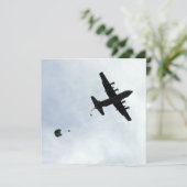 パラシュート降下 EC-130H コンパス・コール 招待状 (スタンド正面)