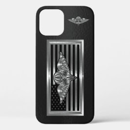 パラシュート・リガー カスタムスチールフラグ iPhone 12ケース