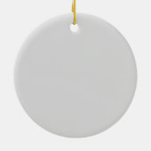 パラショロフォススケッチ セラミックオーナメント (裏面)