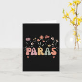 パラスが実現する教師 ワイルドフラワー  バックトゥ カード (黄色い花)