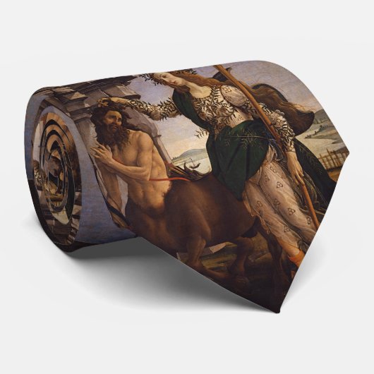 パラスとケンタウロスのボッティチェリ ネクタイ (ロール)