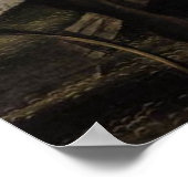 パラスと中央キャンバスの印刷 ポスター (角)