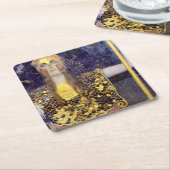 パラスアテナグスタフクリムト スクエアペーパーコースター (アングル)