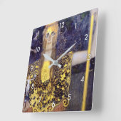パラスアテナグスタフクリムト スクエア壁時計 (傾斜)