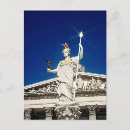 パラス・アテーネーの泉 ポストカード (正面)