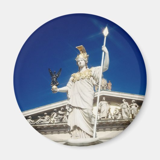 パラス・アテーネーの泉 マグネット (正面)