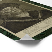 パラセルス：17世紀オカルトポートレート ポスター (角)