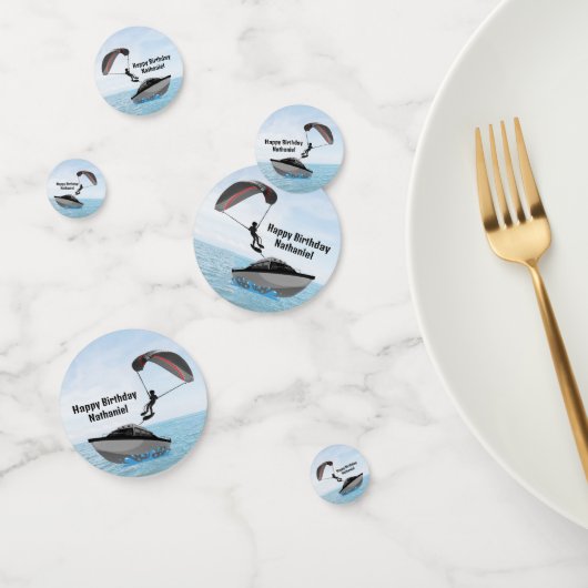 パラセーリングデザインテーブル紙吹雪 コンフェッティ (グループ)