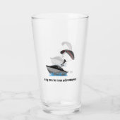 パラセーリングデザイン飲みガラス タンブラーグラス (裏面)