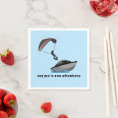 パラセーリングデザイン スタンダードカクテルナプキン (インサイチュ)