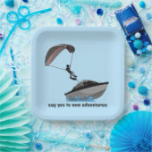 パラセーリングデザイン ペーパープレート (パーティー)