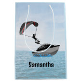 パラセーリングデザイン ミディアムペーパーバッグ (正面)