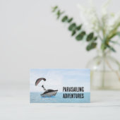 パラセーリングデザイン 名刺 (スタンド正面)