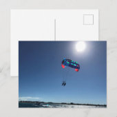 パラセーリング・アット・ビーチ シーズンポストカード (正面/裏面)