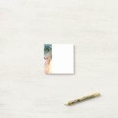 パラソルが立離れつモネの女性 ポストイット (デスク上)