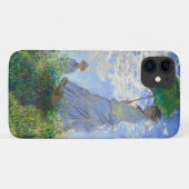パラソルとマダム・モネとその息子を持つ女性 Case-Mate iPhoneケース (裏面(横))