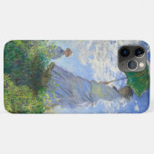 パラソルとモネ夫人と息子の女性 Case-Mate iPhoneケース (裏面(横))