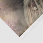 パラソルと鳥と鳥籠を持つ女性，フローラ 薄葉紙 (詳細)