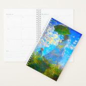 パラソルのあるモネの女性 プランナー手帳 (ディスプレー)