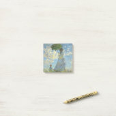 パラソルのあるモネの女性 ポストイット (デスク上)