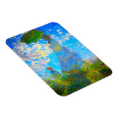 パラソルのあるモネの女性 マグネット (右側)