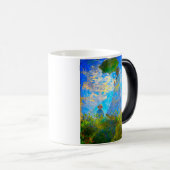 パラソルのあるモネの女性 モーフィングマグカップ (正面右)