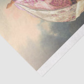 パラソルをさす女性のガーデンガラ 薄葉紙 (詳細)